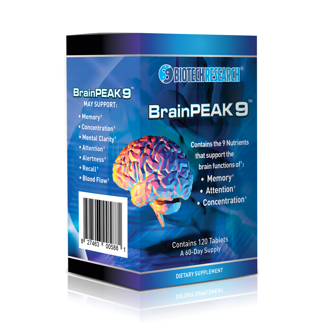 BrainPEAK9® Brain Health Supplement